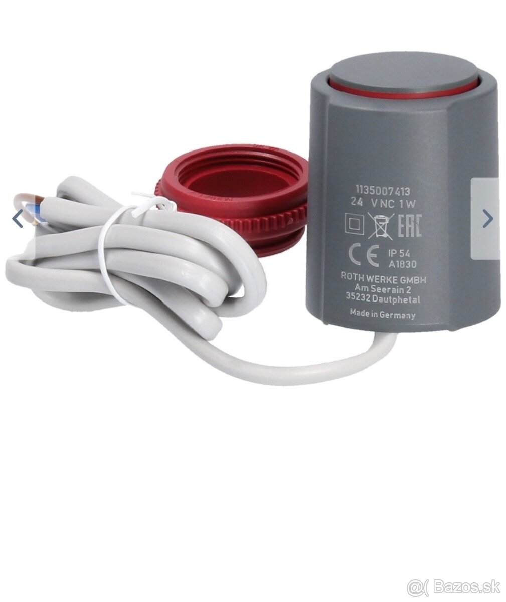 Ternostaticka hlavica