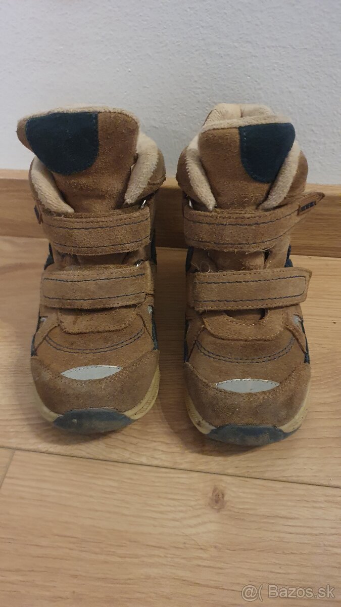 Protetika kožené cizmy 27