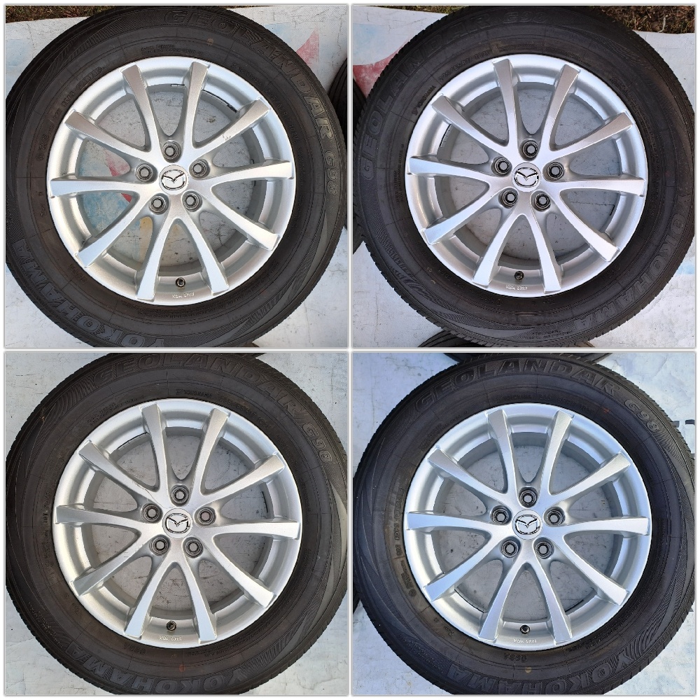 5x114.3 Originál Mazda Top Stav Pneu 225 65 R17