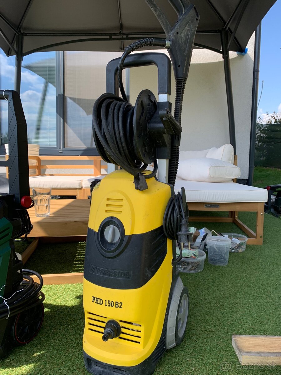 Tlakový čistič Parkside na opravu