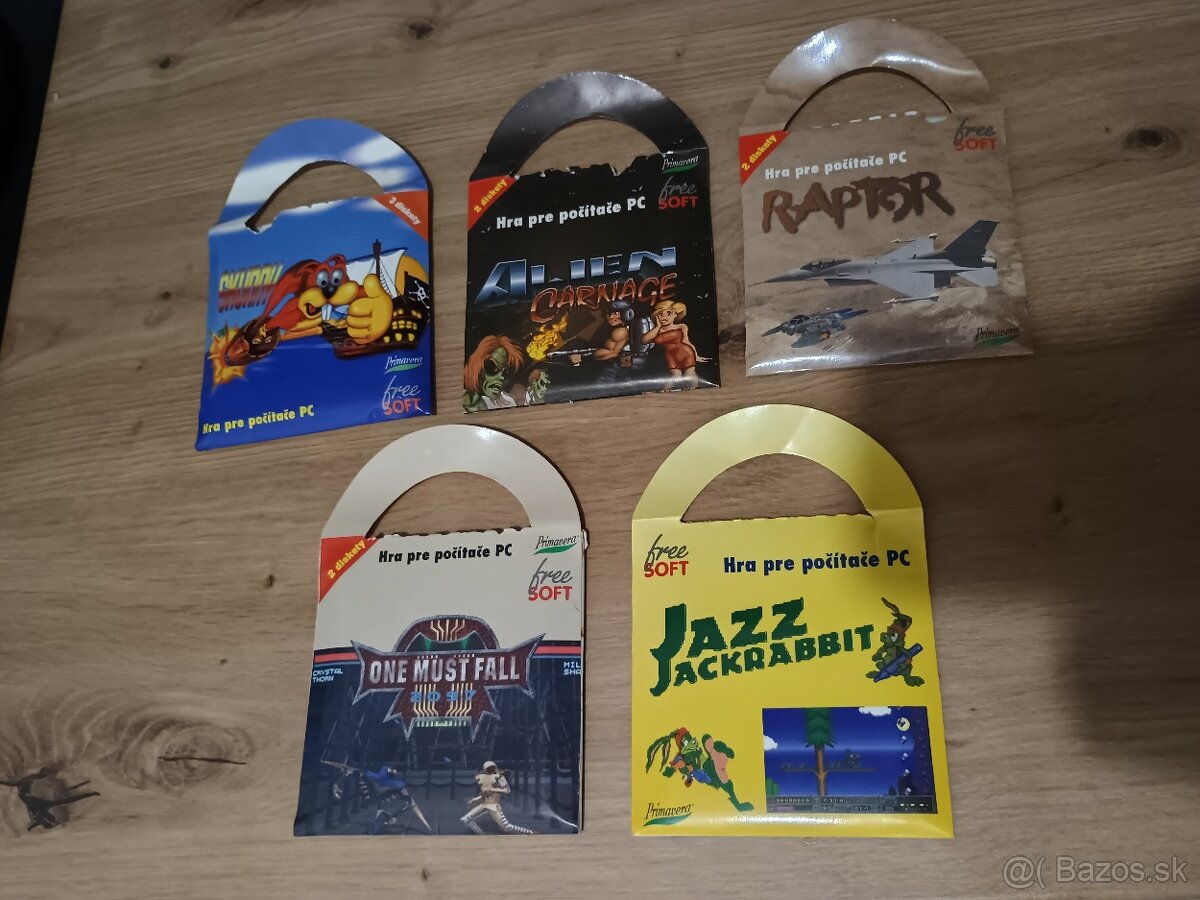 originál hry na disketách