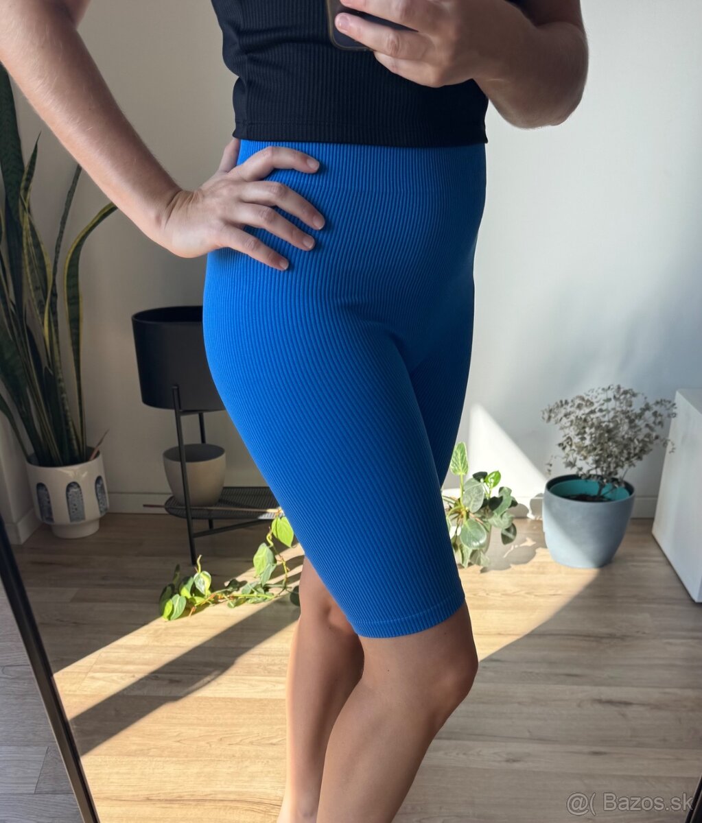 Zara biker shorts