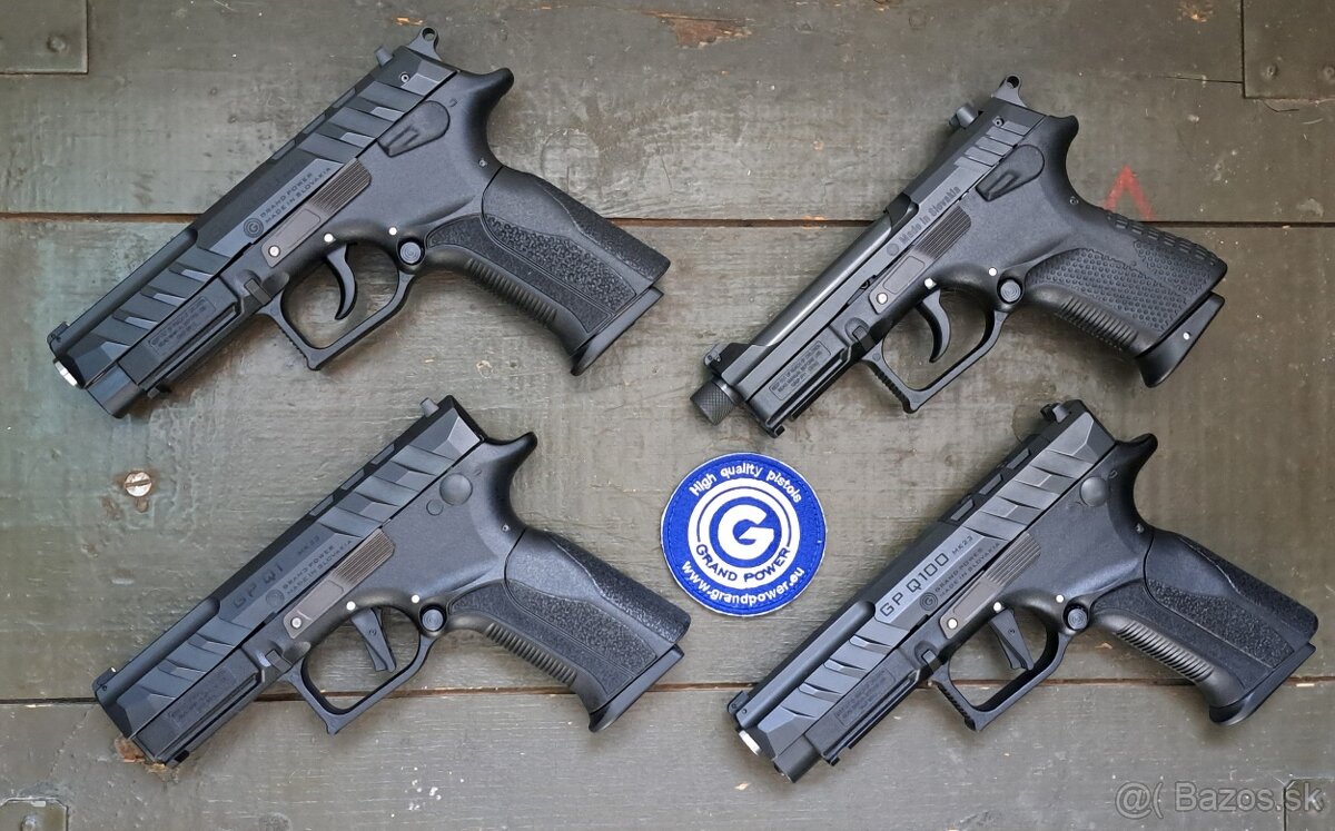 GRAND POWER K100,Q100, Q1, CP 22 ZAVIT