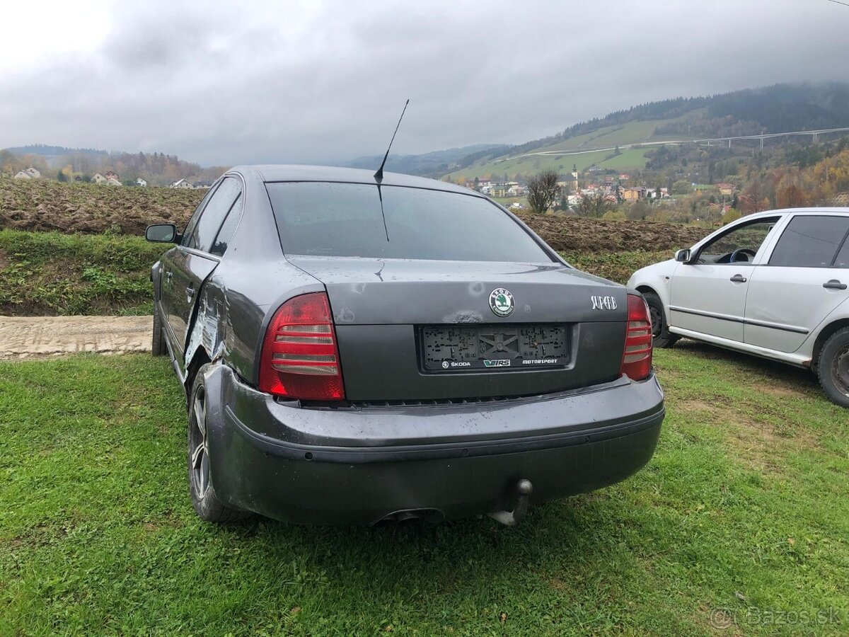 Rozpredam skoda superb 1 1.9tdi 74kw 96kw 2.5tdi