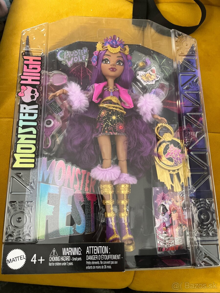 Mattel Monster High MONSTER FEST Clawdeen Wolf, HXH80
