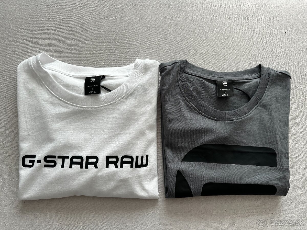 Nové,pánske,kvalitné tričká G STAR RAW - L
