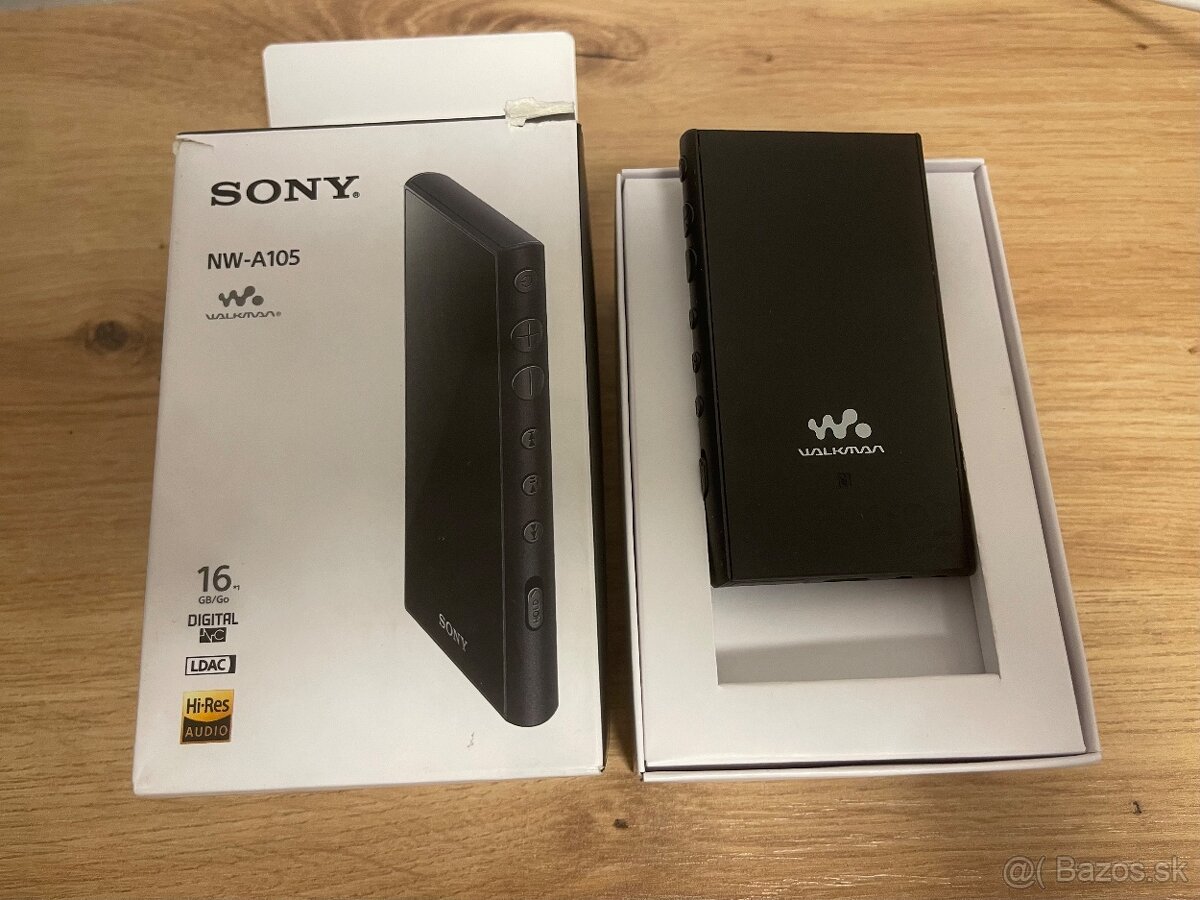 Hi-res AW prehrávač Sony NW-A105