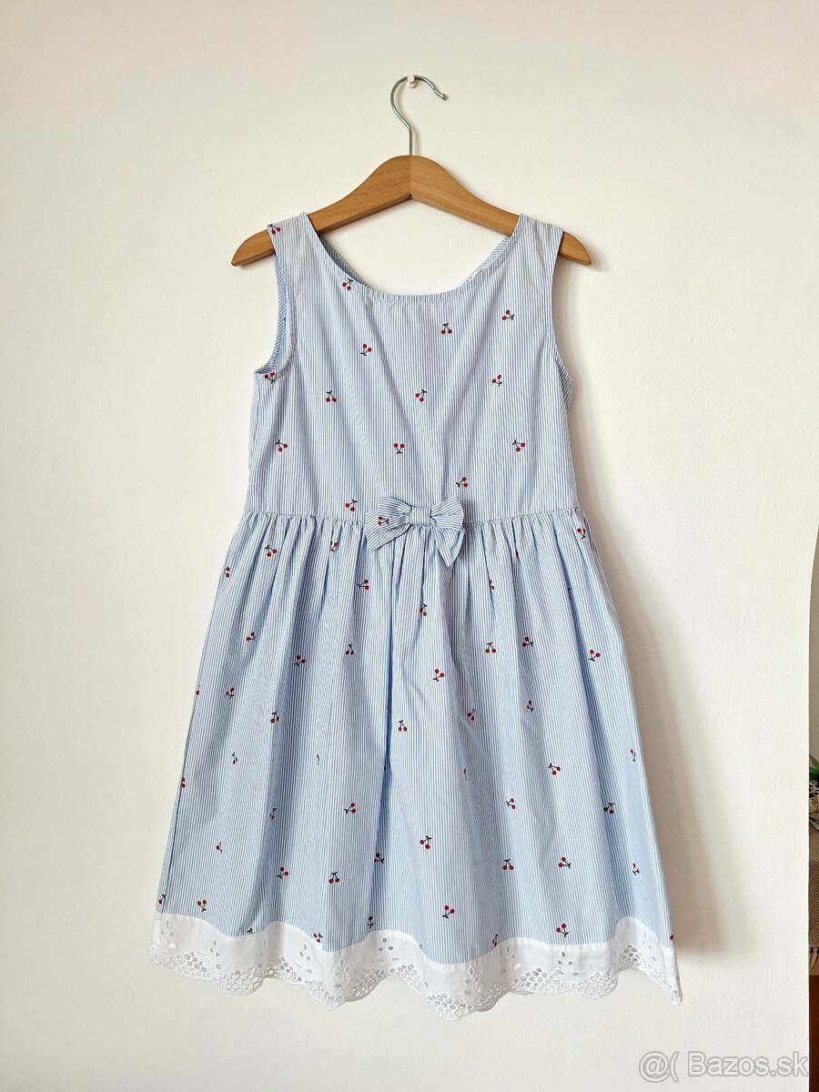 Čerešničkové šaty H&M, veľ. 128