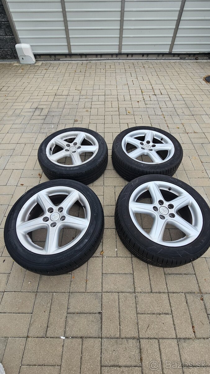 5x114,3 r17 elektrony toyota s letnymi pneu 215/50 r17