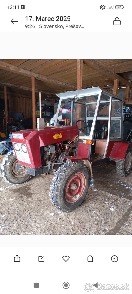 Malotraktor domácej výroby