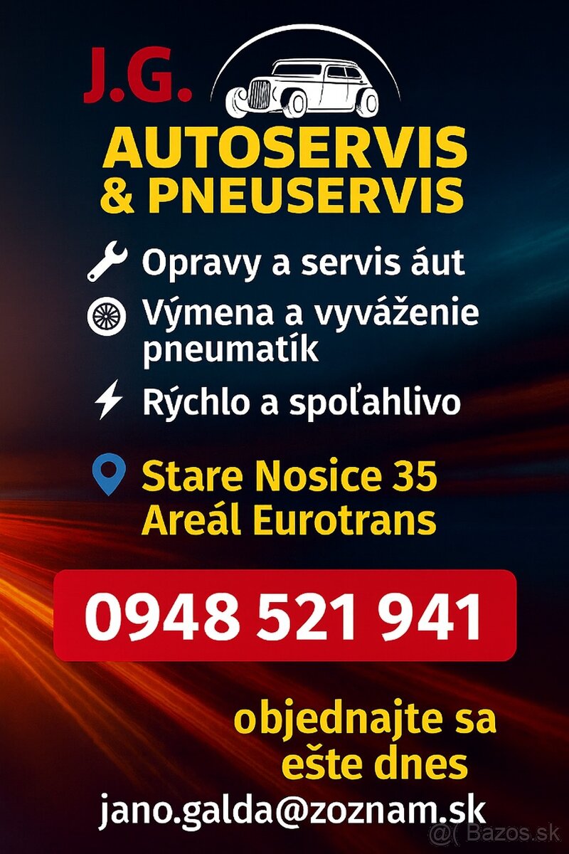Autoservis pneuservis