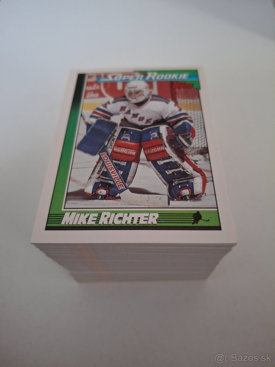 Hokejove karty,karticky - 1991/92 Topps