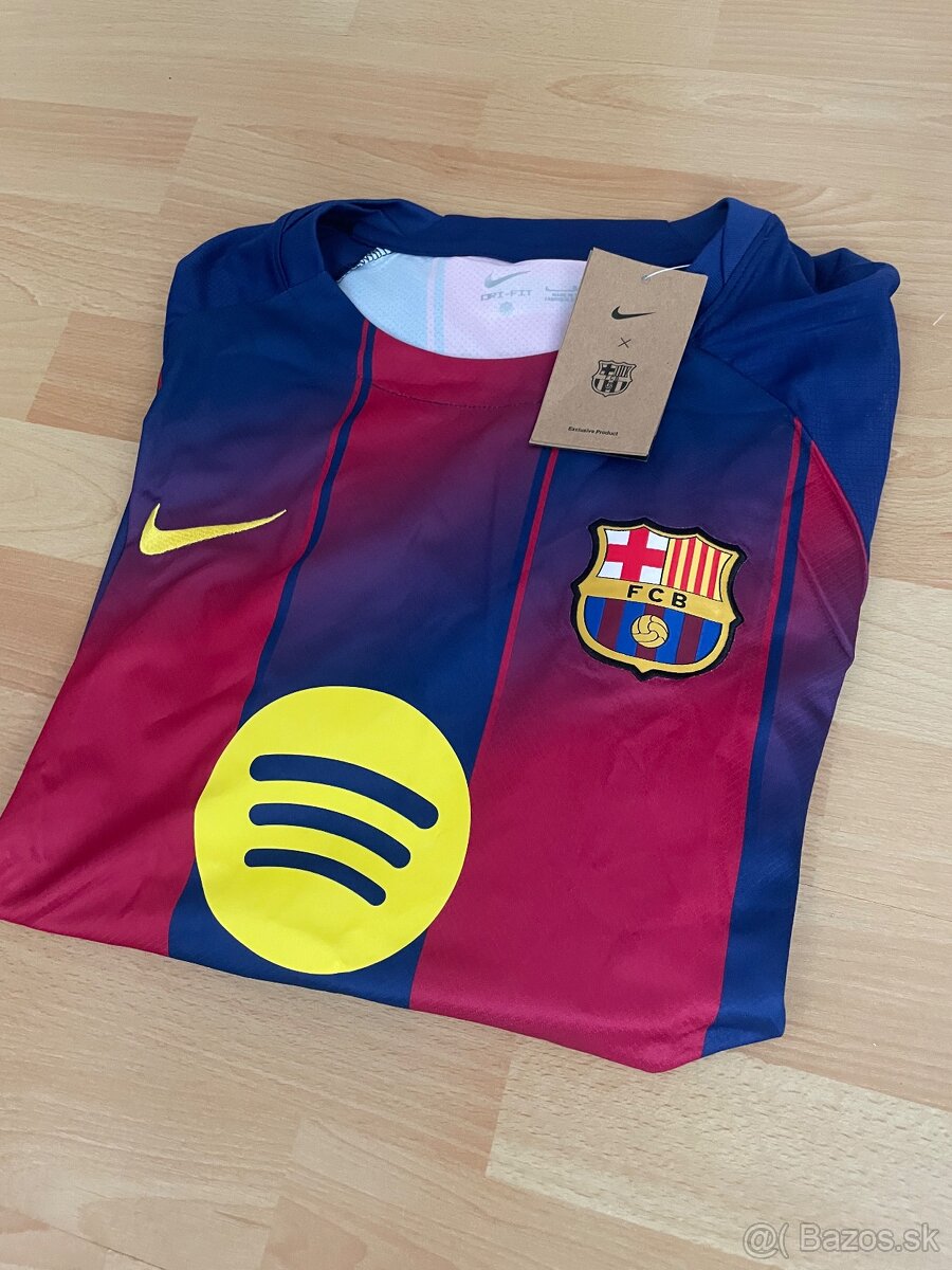 futbalový dres FC Barcelona (domáci, sezóna 2025/26)