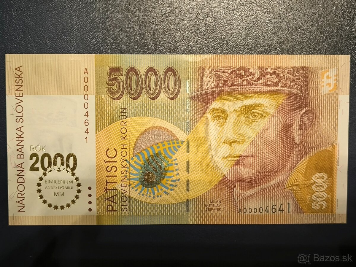 5000 sk Bimilenium UNC