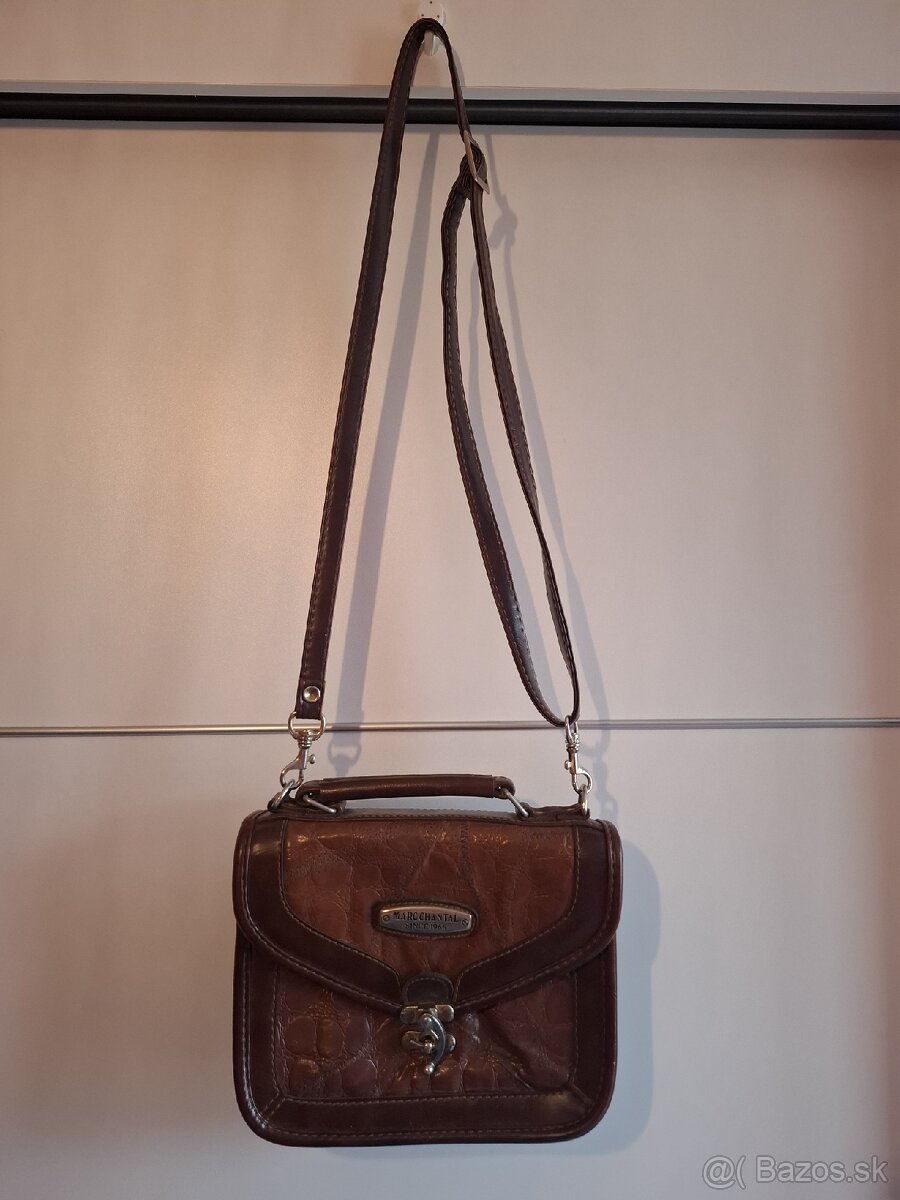 Elegantná retro vintage kabelka značka Marc Chantal
