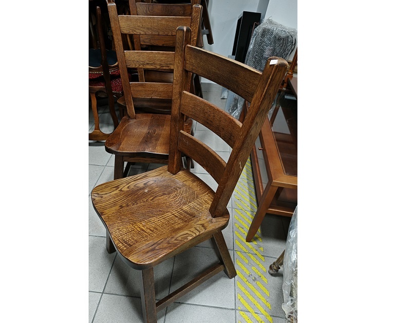 4x stolička celodubová