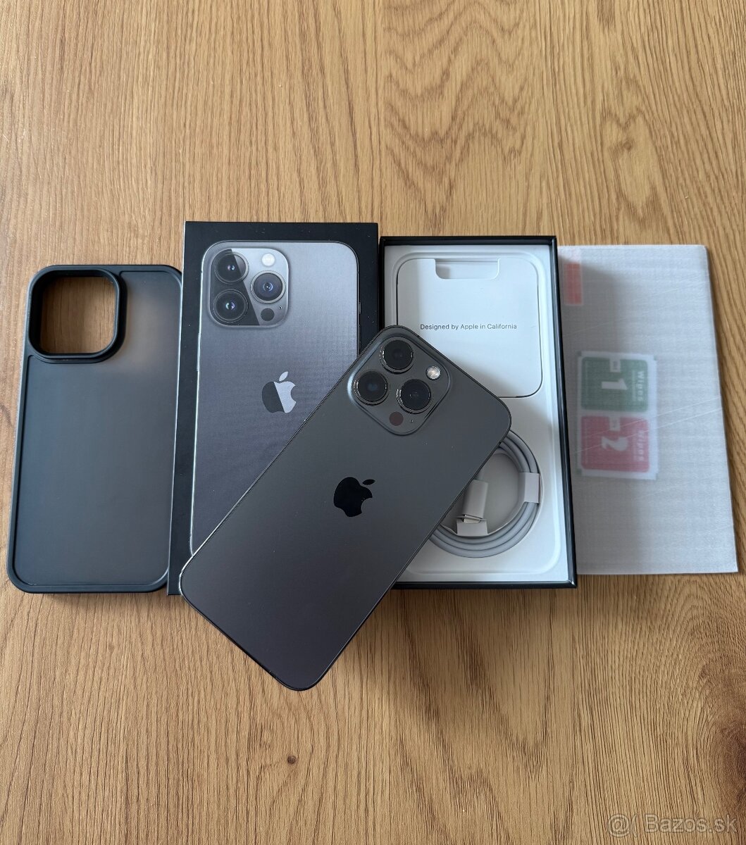 iPhone 13 Pro 256 gb Graphite - komplet príslušenstvo,zaruka