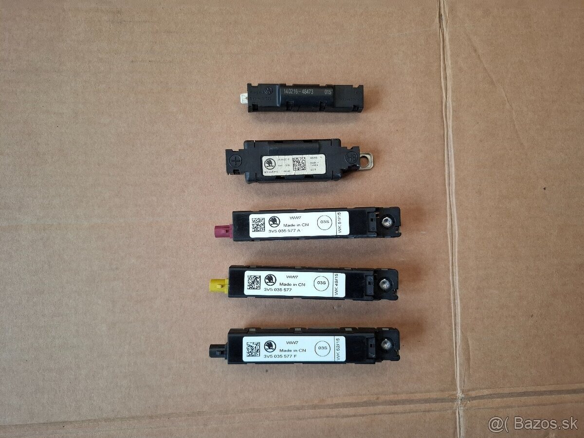 anténny zosilovač Škoda, VW Group