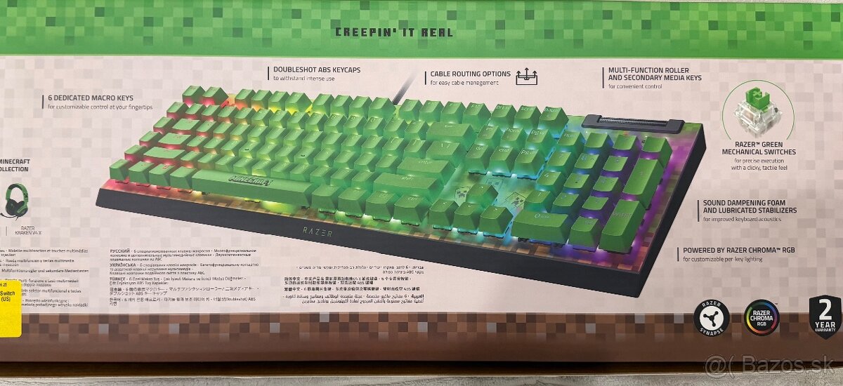 Herná klávesnica RAZER Limitovaná edícia