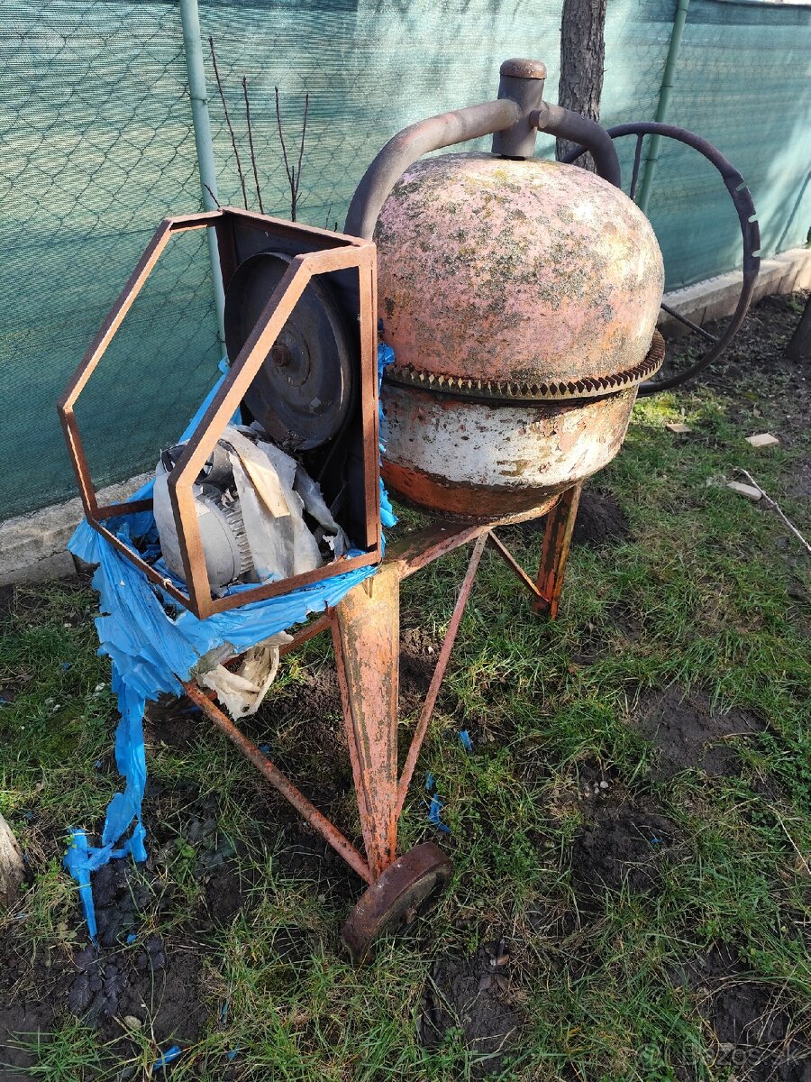 Stavebná miešačka 💥