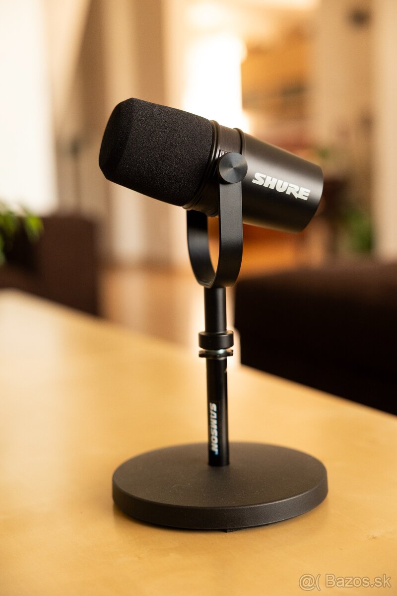 Predám mikrofón Shure MV7X