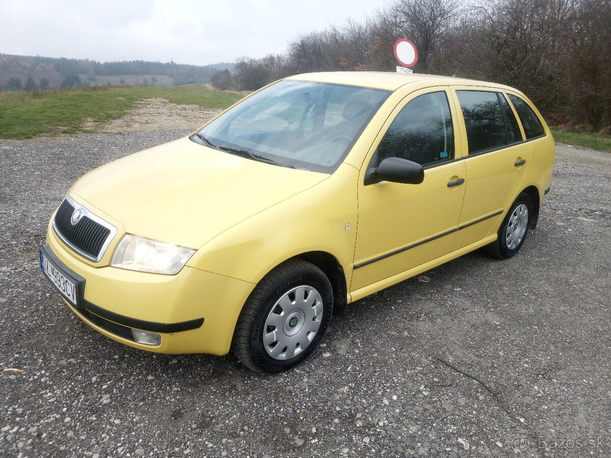 PREDAM SKODA FABIA 1.4 MPI COMBI TOP STAV