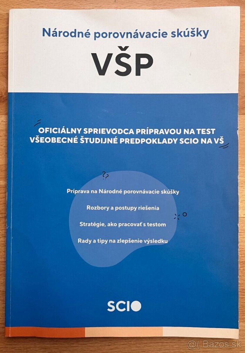 Cvičebnica VŠP + Testy SCIO