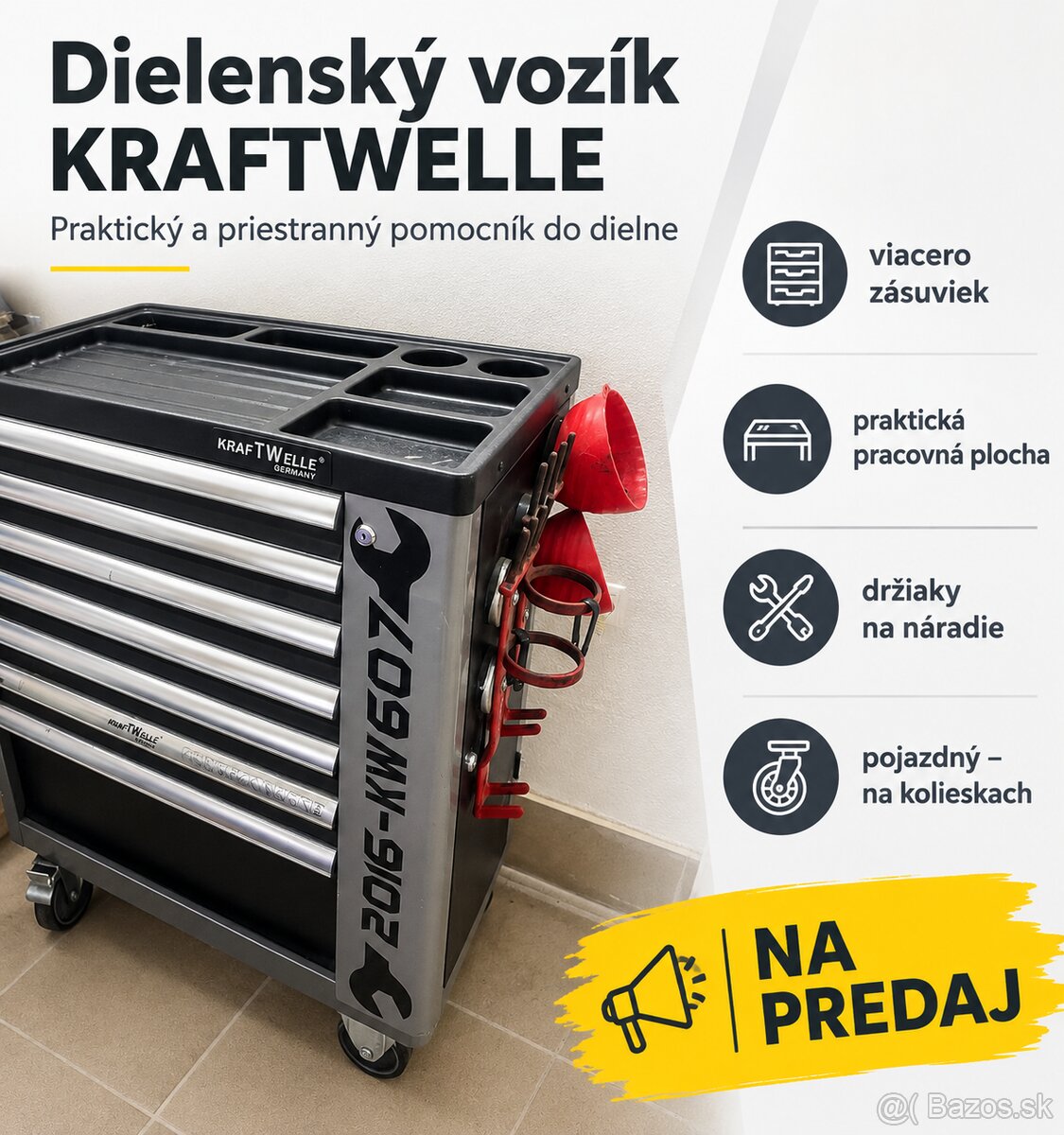 Dielenský vozík Kraftwelle