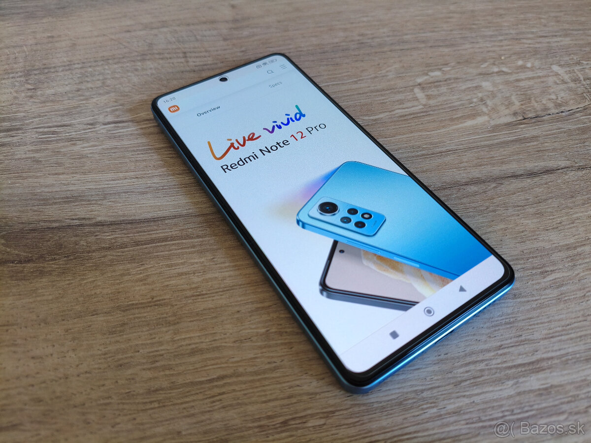 Xiaomi Redmi Note 12 Pro 5G (8/128GB) + bohaté príslušenstvo
