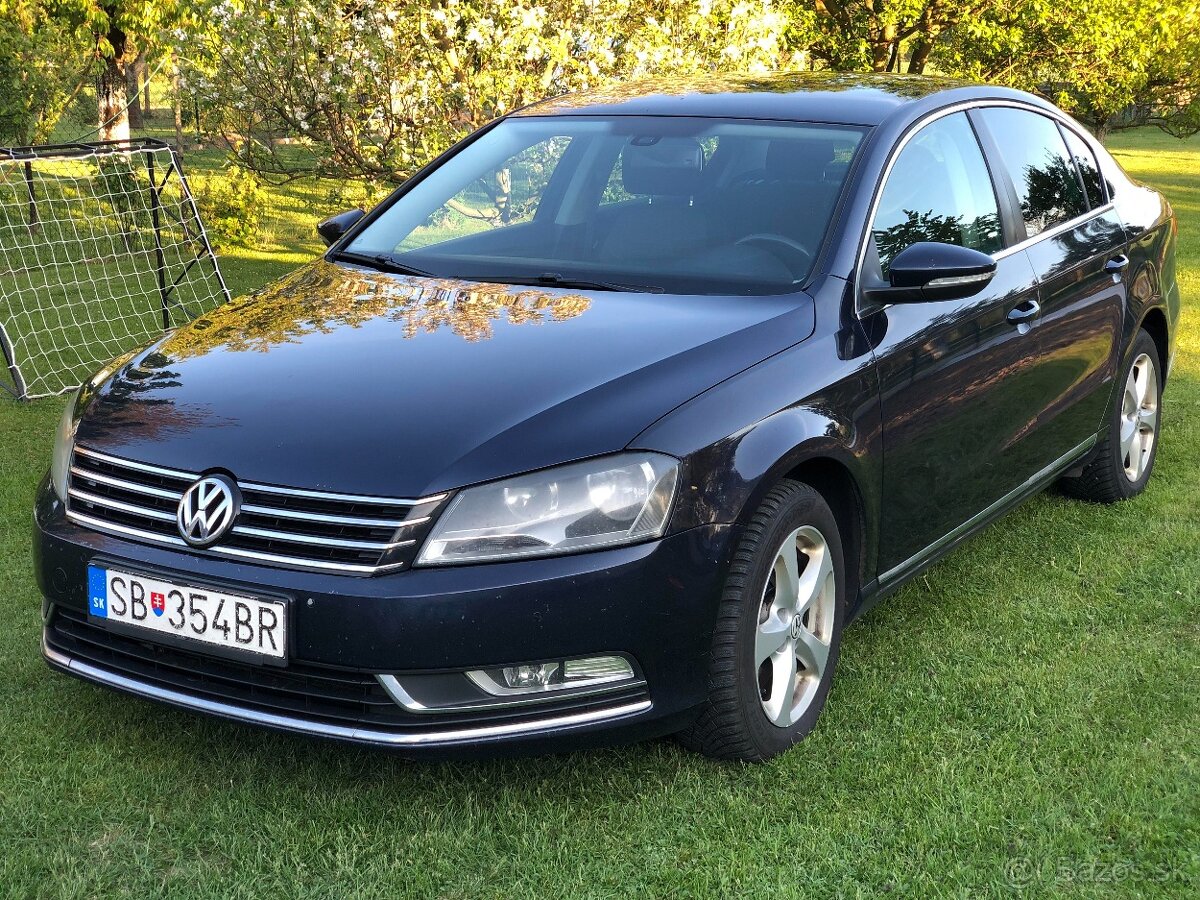 VW Passat B7 Sedan, 2.0 TDI, 103KW, 6 St. Manuál, 2012