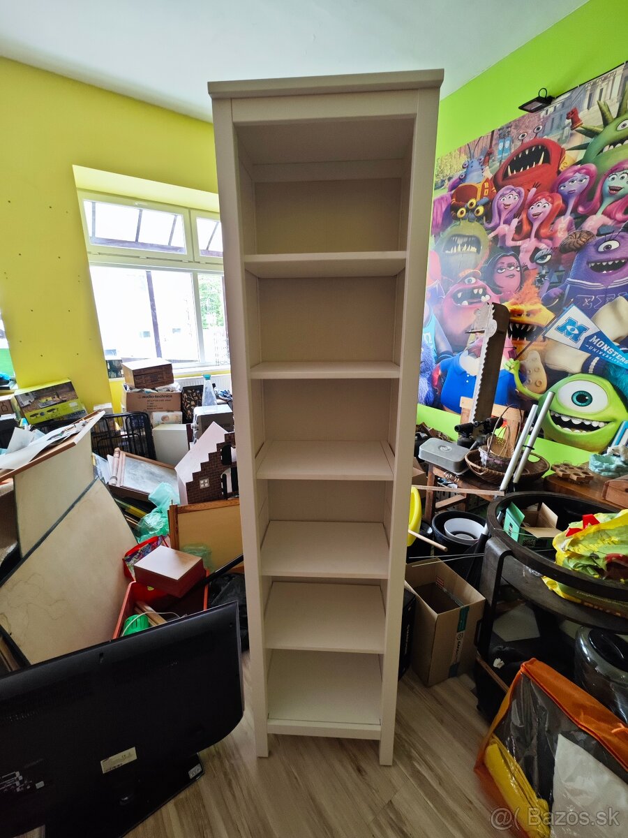 Predám knižnica ikea hemnes
