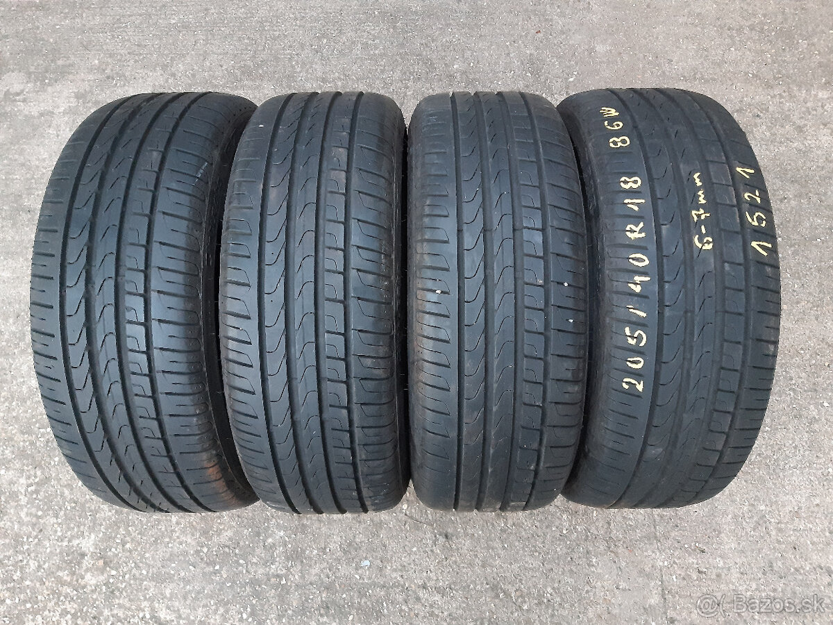 205/40 R18  -letné Pirelli Run Flat