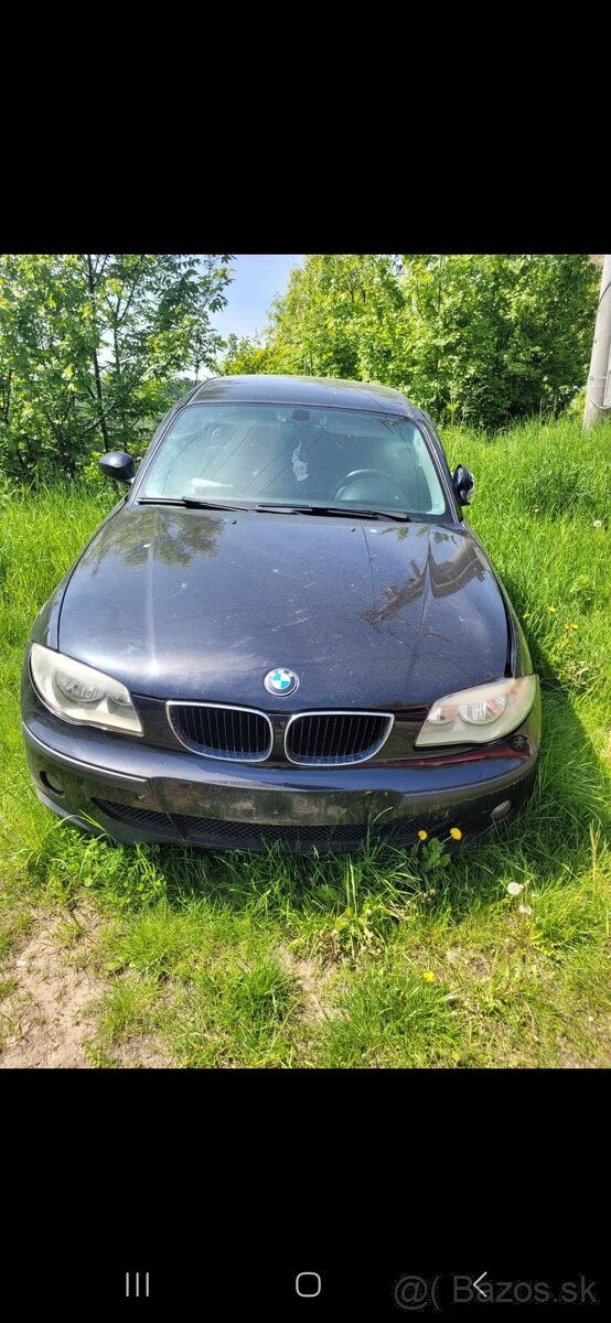 Predám havarované BMW rad 1 118D