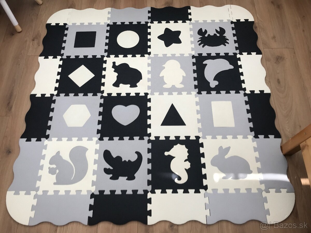 Penove puzzle podložka na hranie pre deti