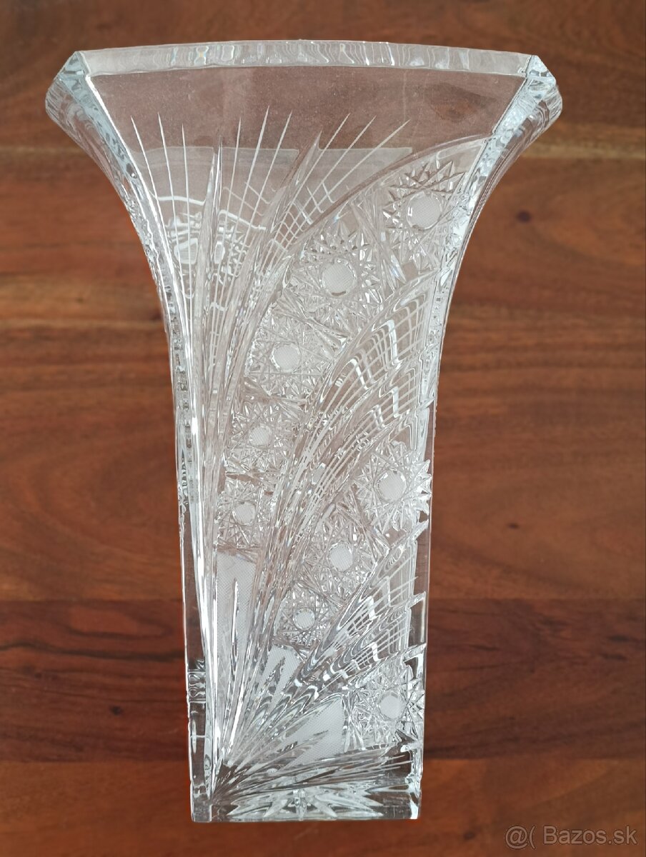 Kryštálová váza 35cm