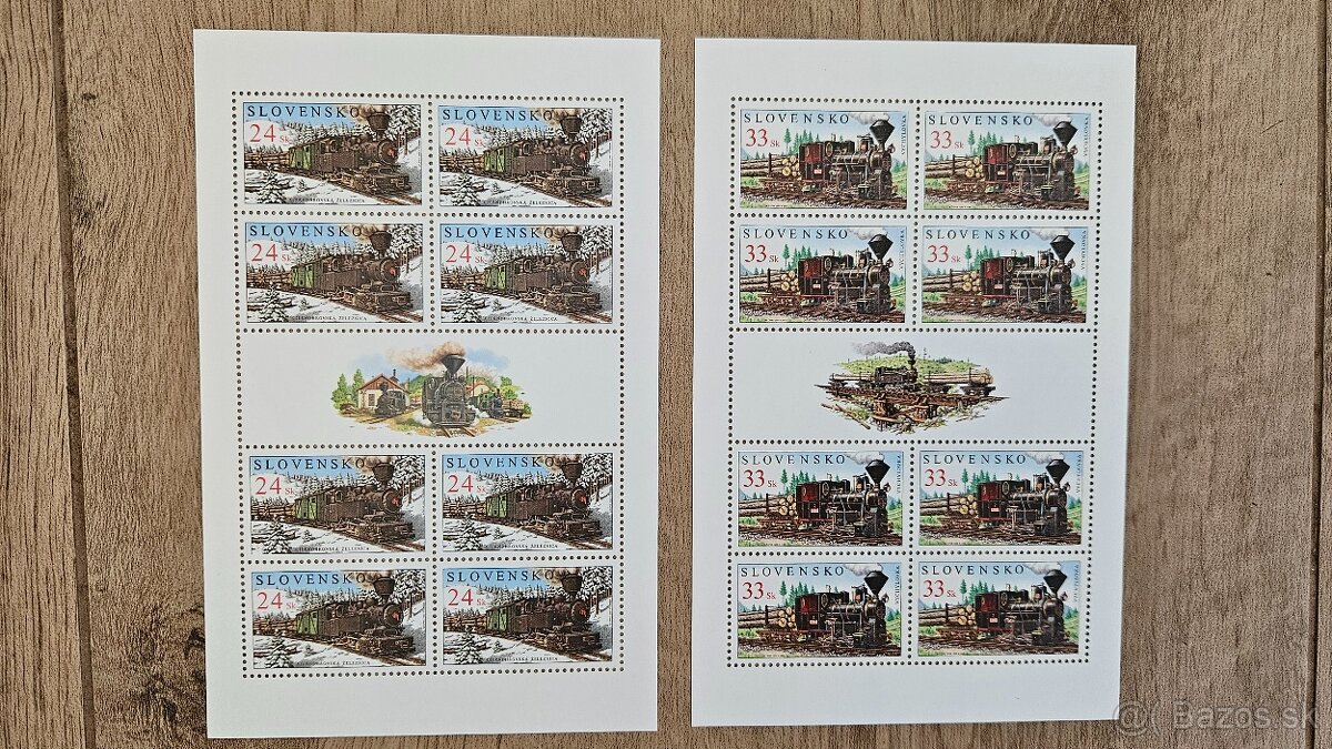 Poštové známky SLOVENSKO 1993-2009 ČISTÁ ZBIERKA ZNÁMOK