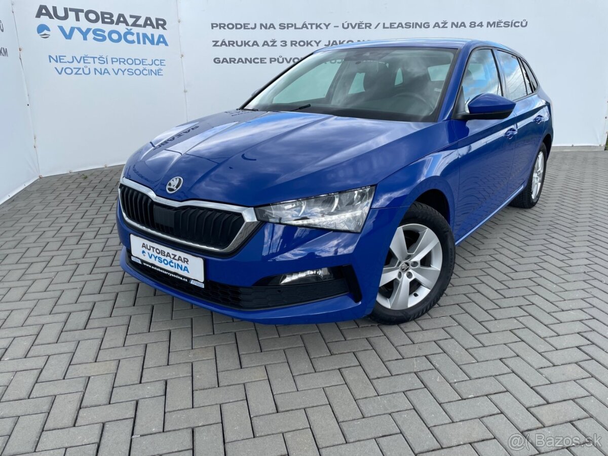 Škoda Scala 1.6TDi ČR 1.maj. Car Play