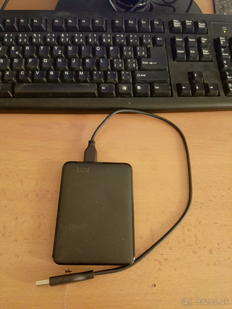 externý disk 1TB western digital