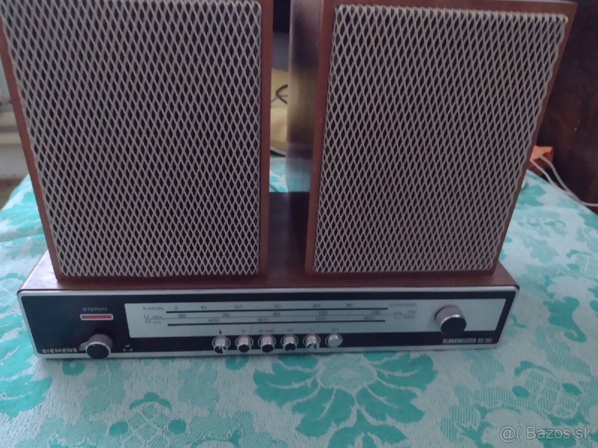 RETRO Rádio Siemens KLANGMEISTER RS 261
