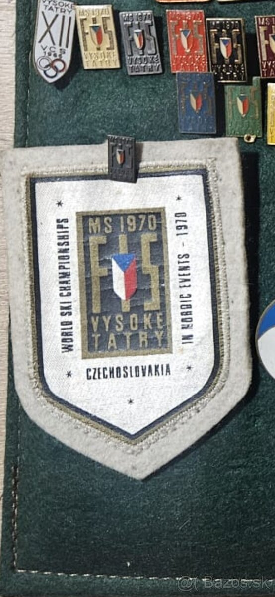 Nášivka MS FIS 1970