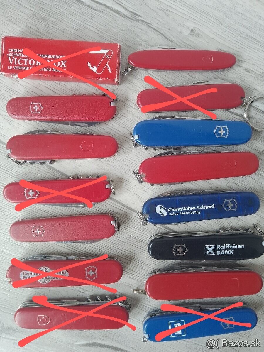 VICTORINOX NOZE -ZBIERKA