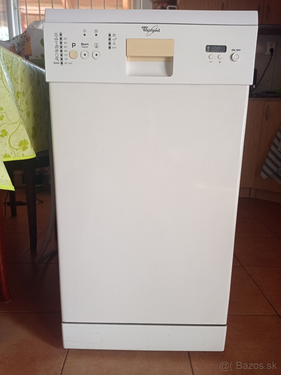 umývačka Whirlpool 45 cm