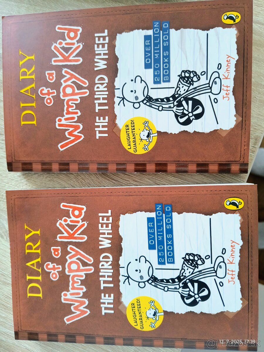 Predám knihu Diary od a Wimpy Kid
