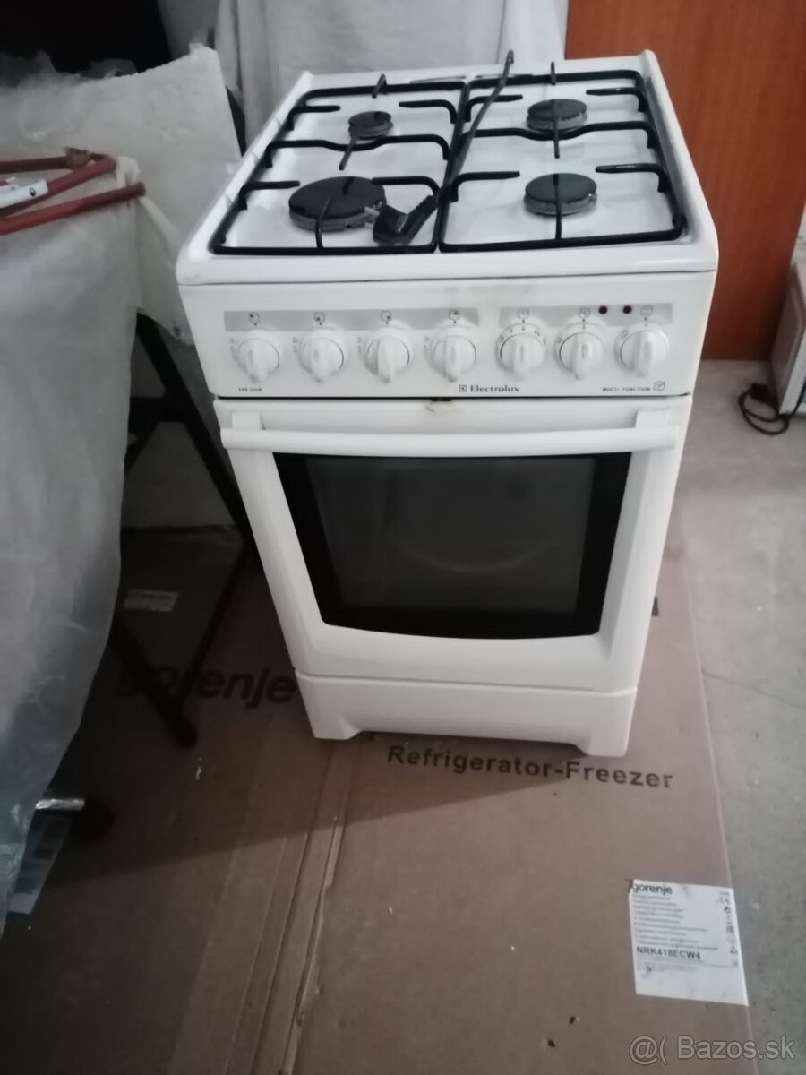 Kombinovaný sporák zn. Elektrolux