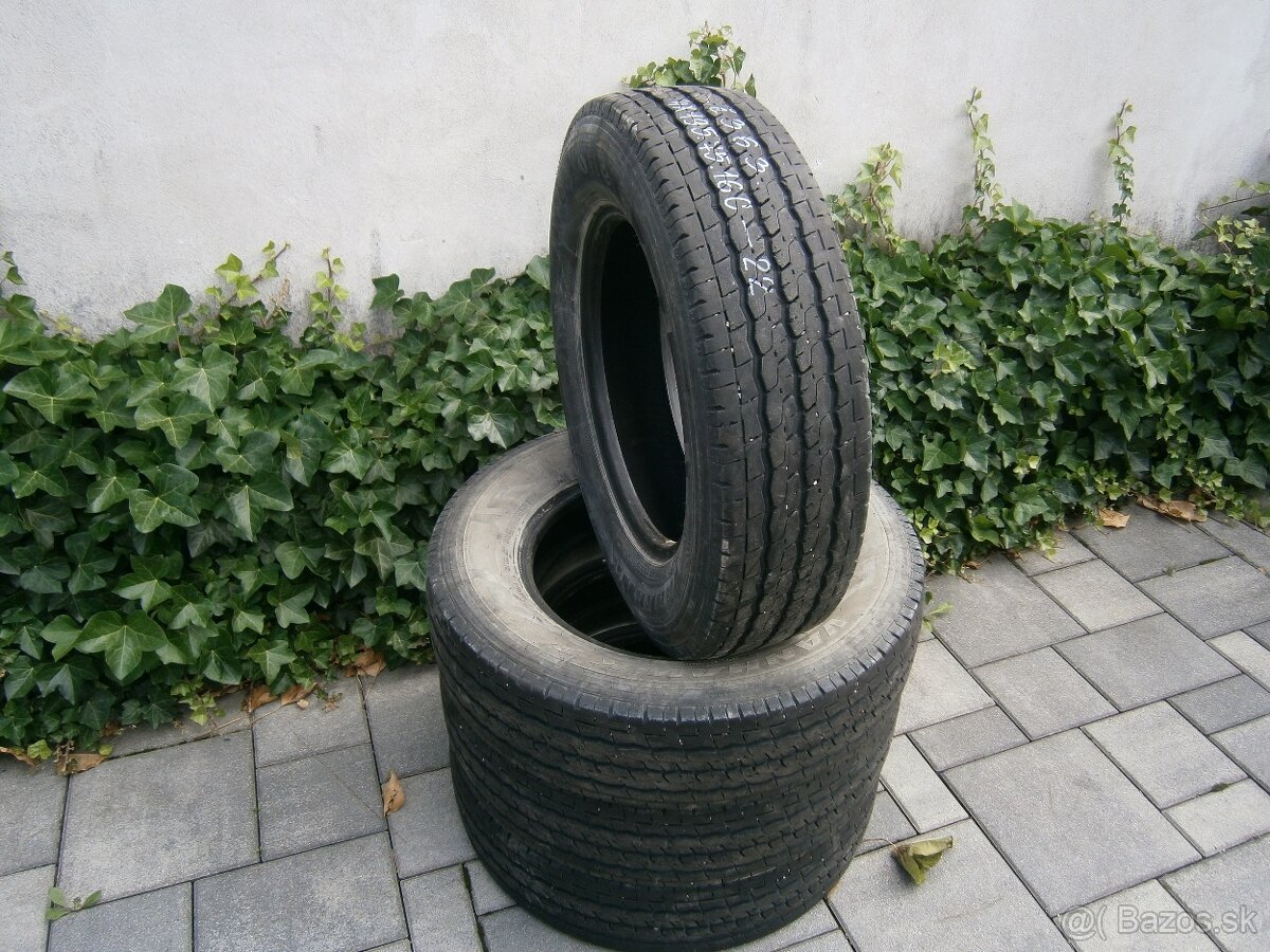 Predám 4x letné pneu Firestone 195/75 R16C 107/105R