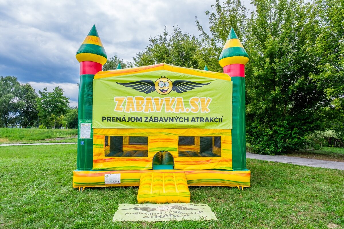 Obsluha nafukovacích atrakcií