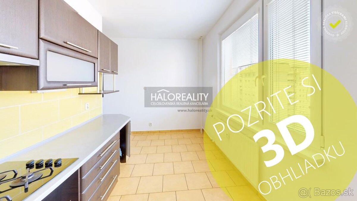 HALO reality - Predaj, štvorizbový byt Prešov, Sekčov, kompl