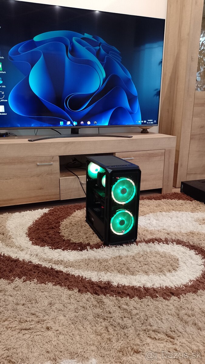 Herný PC s RTX 2070 8GB OC +R5+32GB RAM + Win11 PRO