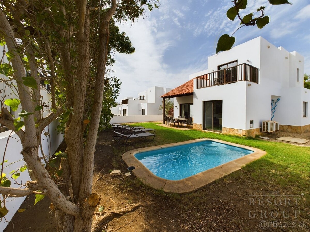 3 izbová vila v rezorte Dunas, Kapverdské ostrovy