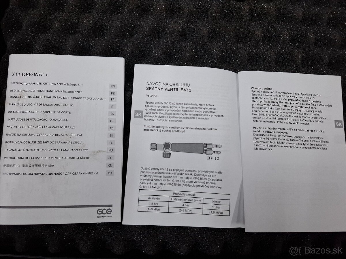 Autogenova zváracia súprava nová v kufri GCE X11